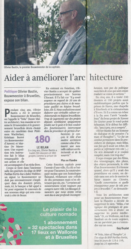 la libre 13 09 2014